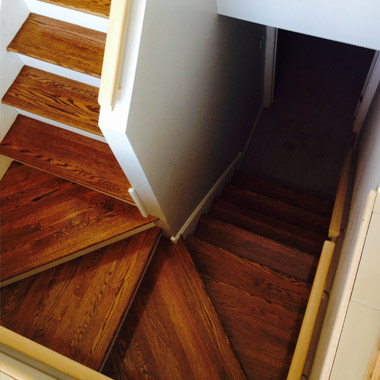 hardwood stairs